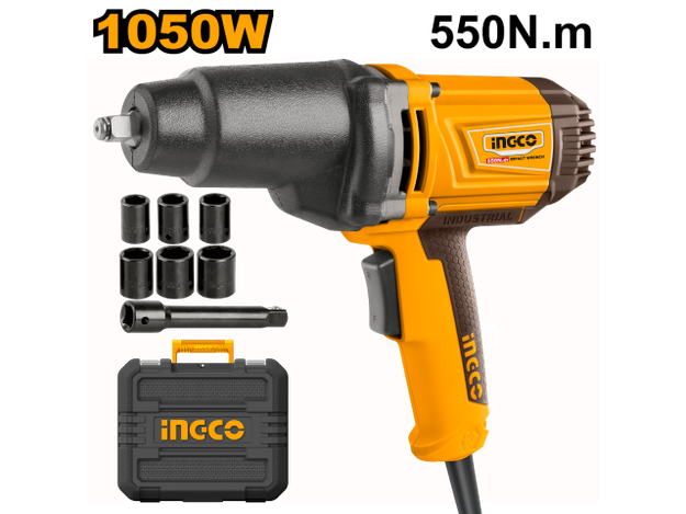 Imagen de LLAVE IMPACTO ELÉCTRICA 1/2" 1050 W INGCO