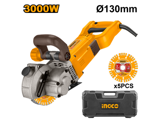 Imagen de ACANALADORA INDUSTRIAL 3000 W, CORTE 10-40 MM INGCO
