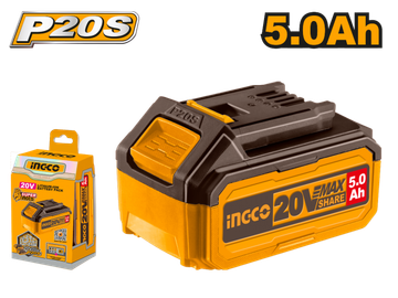 Imagen de CARGADOR RÁPIDO 20V 4.0AH P20S INGCO