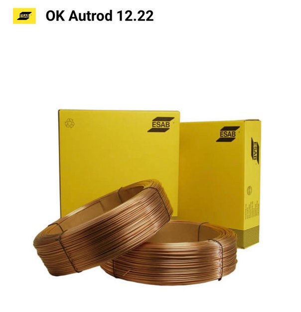 Imagen de ROLLO ALAMBRE OK AUTROD 12.20/12.22 2,5MM ROLLO 18KG ESAB