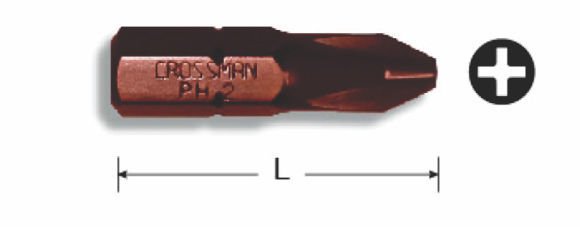 Imagen de PUNTA DEST. PHILLIPS PH3 25MM CROSSMAN