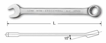 Imagen de LLAVE COMBINADA  2"  CROSSMAN