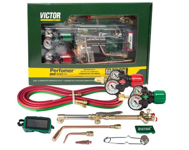 Imagen de KIT SOLDADURA/CORTE Y CALENTAR CON REGULADOR VICTOR