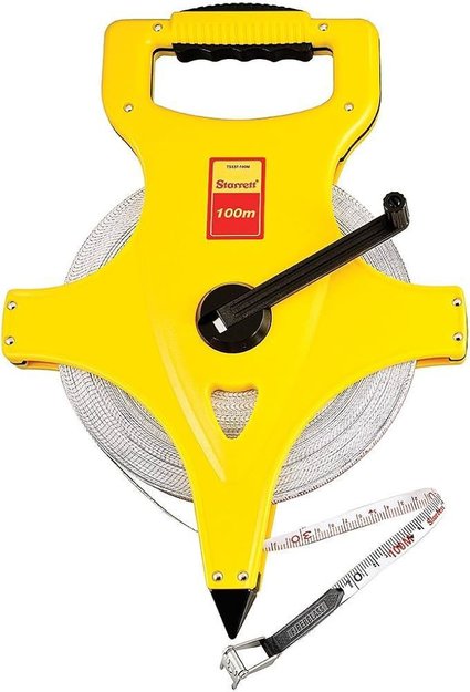 Imagen de CINTA MÉTRICA 100 MTS FIBRA DE VIDRIO STARRETT
