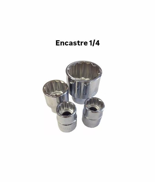 Imagen de DADO ESTRIADO 3/8" ENCASTRE 1/4" CROSSMAN