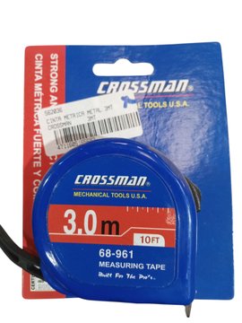 Imagen de CINTA MÉTRICA METAL 3 METROS CROSSMAN