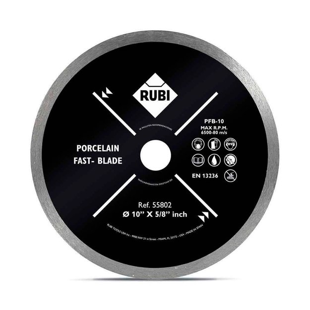Imagen de DISCO DIAMANTADO CONTINUO HÚMEDO RUBI