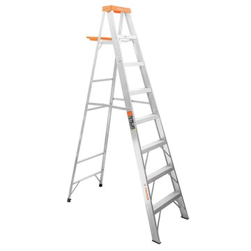 Imagen de ESCALERA ALUMINIO TIPO TIJERA 8 ESCALONES TRUPER