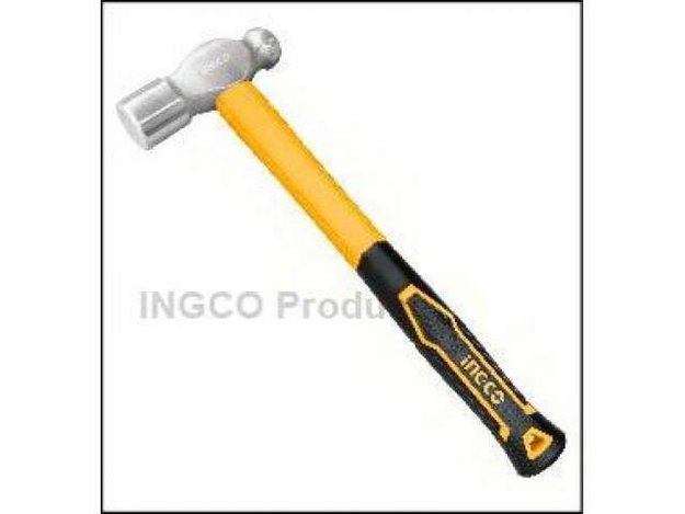 Imagen de MARTILLO BOLA 450GRS MANGO FIBRA INGCO
