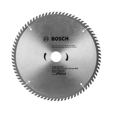 Imagen de HOJA DE SIERRA CIRCULAR ECO 10" 80 DIENTES BOSCH