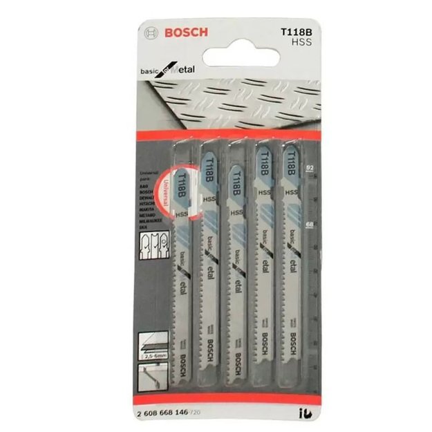 Imagen de HOJA SIERRA DE CALAR T118B BOSCH