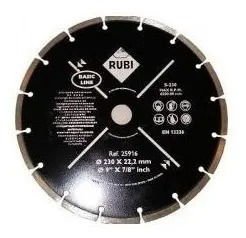Imagen de DISCO DIAMANTADO SEGMENTADO SECO RUBI