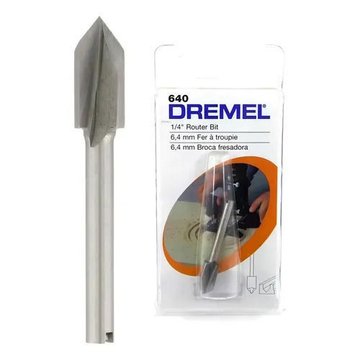 Imagen de FRESA PARA RANURAS EN "V" 6.4MM 640 DREMEL
