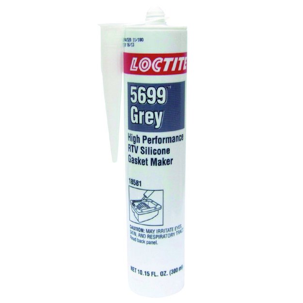 Imagen de SILICONA OXIM 260º GRIS 300ML LOCTITE 5699