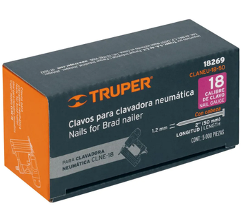 Imagen de CLAVOS 2" CAJA 5000 UNIDADES TRUPER