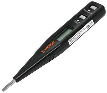 Imagen de PROBADOR DE VOLTAJE 12-220V AC/DC TRUPER