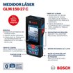 Imagen de MEDIDOR DE DISTANCIA LASER 150M GLM 150-27 C  BOSCH