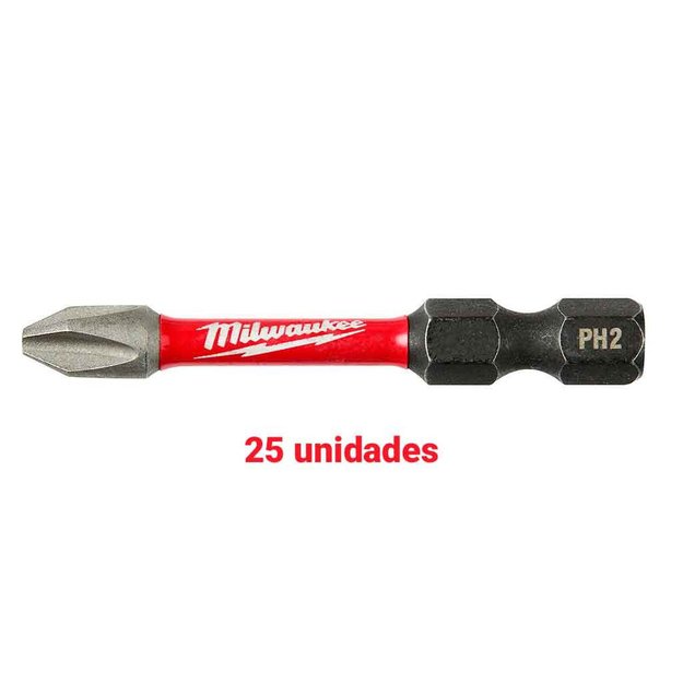 Imagen de PUNTA PHILLIPS PH2 X 2" MILWAUKEE