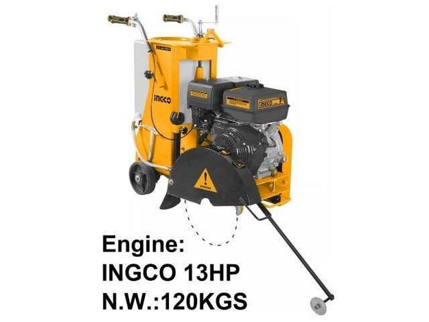 Imagen de MÁQUINA CORTADORA PAVIMENTO NAFTA 13HP INGCO