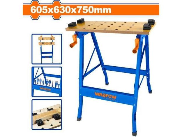 Imagen de MESA DE TRABAJO PLEGABLE 60.5X63X75CM WADFOW