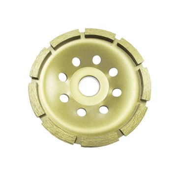 Imagen de COPA DIAMANTADA 4.5" DESBASTE (SIMPLE) BUJE 7/8" SLENDER