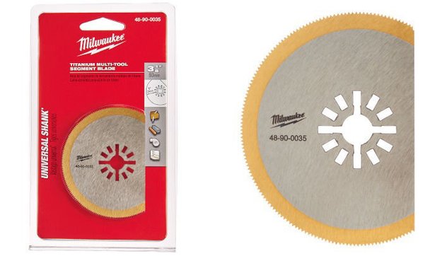 Imagen de HOJA PARA MULTIHERRAMIENTA SEMI CIRCULAR MILWAUKEE