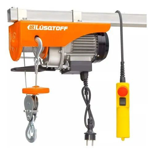 Imagen de APAREJO ELÉCTRICO 100/300KG 12/6M CABLE 4MM LUSQTOFF