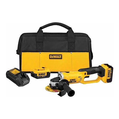 Imagen de AMOLADORA ANGULAR 4.5" BATERÍA 20V 4AH DEWALT