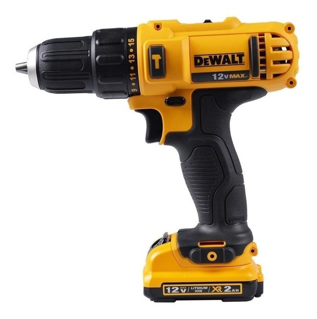 Imagen de ATORNILLADOR BATERÍA 12V CON PERCUTOR 3/8" DEWALT