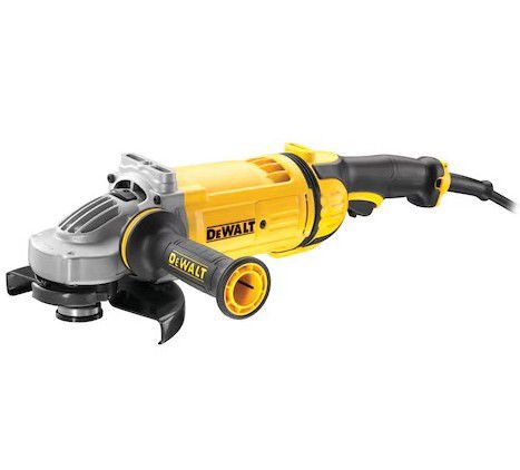 Imagen de AMOLADORA 7" 2400W CON EXTRACCIÓN DE POLVO DEWALT