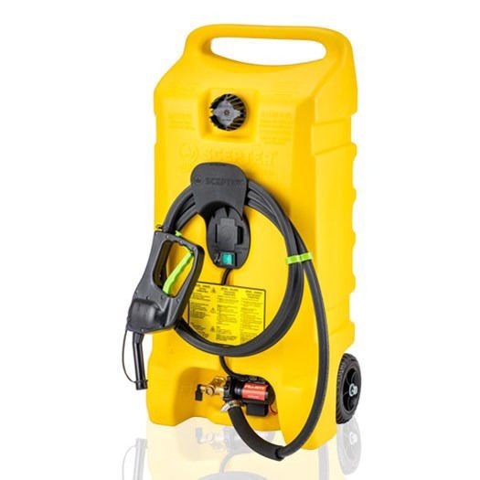 Imagen de BIDÓN 54L  PARA GASOIL CON BOMBA 220V SCEPTER