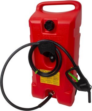 Imagen de BIDON 54 LITROS PARA NAFTA CON BOMBA 220V SCEPTER