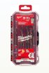 Imagen de JUEGO MECHAS TITANIO 10 PIEZAS ENCASTRE 1/4" MILWAUKEE