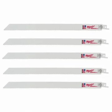 Imagen de KIT 5 HOJAS SIERRA SABLE CORTE UNIVERSAL 4800-5194 MILWAUKEE