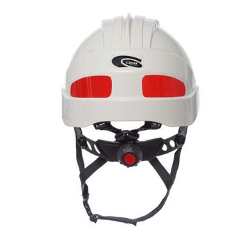 Imagen de CASCO TRABAJO ALTURA CON REFLECIVO BLANCO CLIMAX