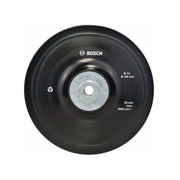 Imagen de DISCO DE GOMA CON TUERCA PARA LIJADORA 7" BOSCH