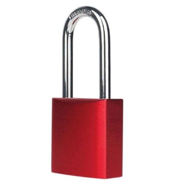 Imagen de CANDADO BLOQUEO CUERPO ALUMINIO ROJO BOZZYS