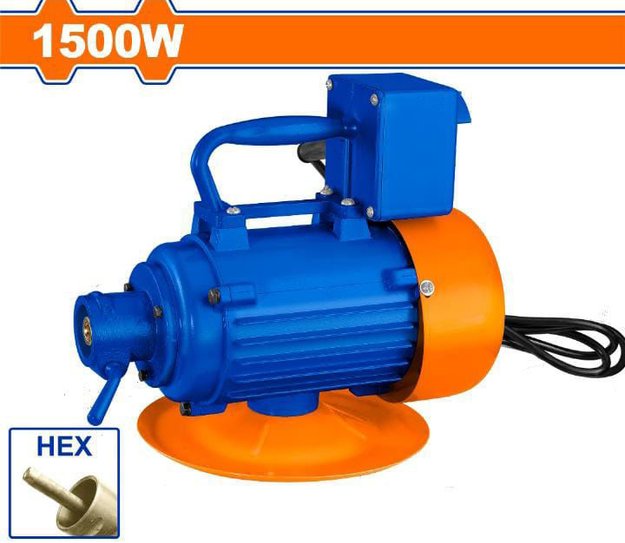 Imagen de VIBRADOR HORMIGÓN ELÉCTRICO ENCASTRE AGUJA 1500W WADFOW
