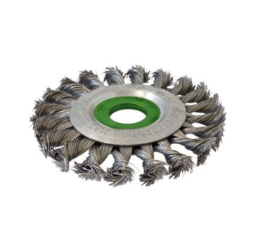 Imagen de CEPILLO CIRCULAR TRENZADO INOX 115MM INECO