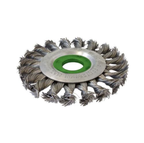 Imagen de CEPILLO CIRCULAR TRENZADO INOX 115MM INECO