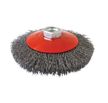 Imagen de CEPILLO CÓNICO ONDULADO ACERO 90MM INECO