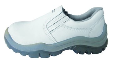Imagen de ZAPATO BLANCO ELASTIZADO SIN CORDÓN TALLE 42 FUJIWARA