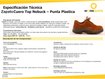 Imagen de ZAPATO DE CUERO TOP NOBUCK MARRÓN TALLE 40 WORKSAFE