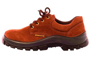 Imagen de ZAPATO DE CUERO TOP NOBUCK MARRÓN TALLE 42 WORKSAFE