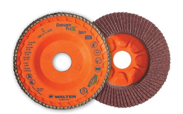 Imagen de DISCO ENDURO-FLEX INOX 4.5" GRANO 60 WALTER