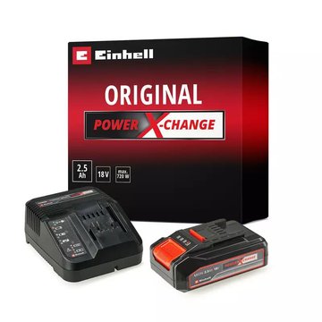 Imagen de CARGADOR + BATERÍA 18V 2.5AH RÁPIDO 30MI EINHELL