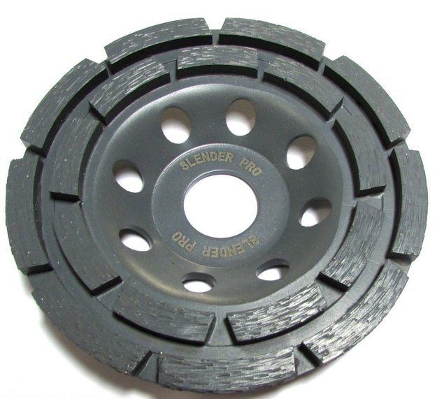 Imagen de COPA DIAMANTADA DOBLE 7" BUJE 7/8" SLENDER