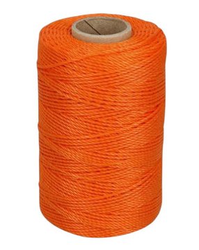 Imagen de HILO POLIPROPILENO ALBAÑIL 165M NARANJA HIL-165N TRUPER