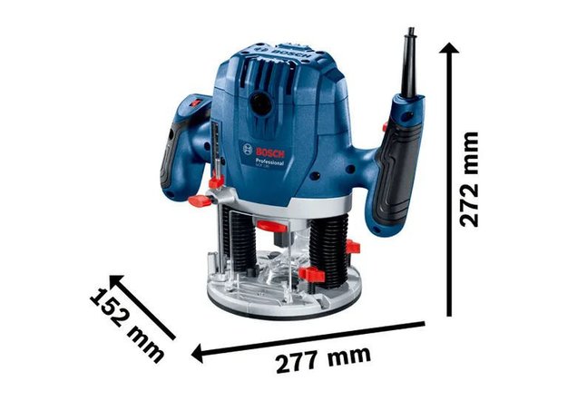 Imagen de ROUTER FRESADOR GOF 130 1300W BOQUILLA 8MM BOSCH