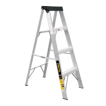 Imagen de ESCALERA ALUMINIO TIJERA 3 ESCALONES EST-33P PRETUL